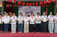 QUỸ TRĂNG XANH – NÂNG BƯỚC EM TỚI TRƯỜNG Ở MƯỜNG PỒN, ĐIỆN BIÊN